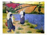 Washerwomen at the Laita River, Near Pouldu, 1892 Giclee Print by Paul Serusier