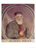 Marco Polo from the "Sala Del Mappamondo" Giclée-Druck von Antonio Giovanni de Varese