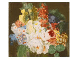 Fleurs Reproduction procédé giclée par Nicolaes van Veerendael
