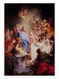 The Resurrection of Lazarus Giclée-Druck von Jean-baptiste Corneille