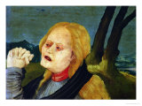 Mary Magdalene from the Predella Panel of the Isenheim Altarpiece, circa 1512-16 Lámina giclée por Matthias Grünewald
