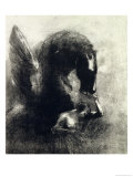 Pégase reproduction procédé giclée par Odilon Redon
