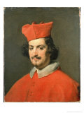 Portrait of Cardinal Camillo Astali Pamphili, 1650 reproduction procédé giclée par Diego Velázquez