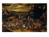 The Crucifixion Giclee-trykk av Pieter Brueghel the Younger