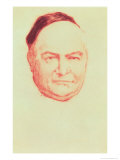 Portrait of Charles Augustin Sainte-Beuve Gicleetryck av Armand Rassenfosse