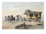 The Stage Coach Giclee Print by Victor Jean Adam The Stage Coach Giclee Print by Victor Jean Adam