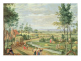 The Harvest, or Summer Giclee Print by Isaak van Oosten