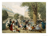 The Tuileries, 1856 Giclee Print by Eugene Von Guerard