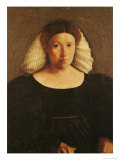 Portrait of a Woman with a White Hairnet Giclée-Druck von Dosso Dossi