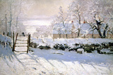 The Magpie, 1869 Wydruk giclee autor Claude Monet
