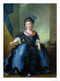 Louis-Joseph-Xavier de France Duke of Burgundy, 1754 Giclee Print by Jean-Marc Nattier
