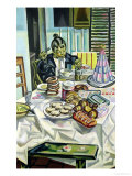 The Child with the Cakes, Before 1921 Giclee Print by Maria Blanchard