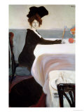 The Luncheon Giclee-trykk av Leon Bakst The Luncheon Giclee-trykk av Leon Bakst