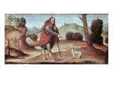 St. Rocco, from a Predella Panel Giclee Print by Il Francia