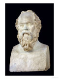 Bust of Socrates Giclee Print by Lysippos 