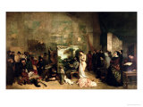 The Studio of the Painter, a Real Allegory, 1855 Giclee Print by Gustave Courbet