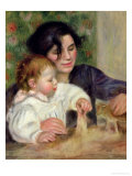 Gabrielle and Jean, circa 1895-6 Lámina giclée por Pierre-Auguste Renoir Gabrielle and Jean, circa 1895-6 Lámina giclée por Pierre-Auguste Renoir