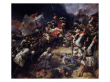 Battle of Denain, 24th July 1712, 1839 Giclee Print by Jean Alaux