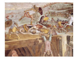 Horatius Cocles on the Sublician Bridge Giclee Print by Tommaso Laureti