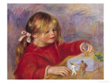 Claude Renoir at Play, 1905 Giclee Print by Pierre-Auguste Renoir