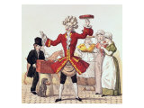 The Street Singer Giclée-Druck von Auguste De Valmont