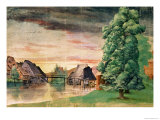 The Watermill, 1495-97 Giclee Print by Albrecht Dürer