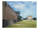 The Wall of the Ball Court, Probably Completed in the Early Post Classic Period, circa 900-1200 AD Giclee Print by Mayan 