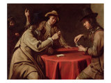 The Cheaters Reproduction procédé giclée par Mathieu Le Nain
