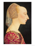 Portrait of a Lady in Red, 1460-70 Giclee Print