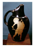 Attic Red-Figure Oinochoe Depicting Ulysses Pursuing the Sorceress Circe with His Sword Giclee Print