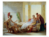Aeneas Telling Dido of the Disaster at Troy, 1815 reproduction procédé giclée par Pierre Narcisse Guérin