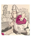 Le Poule au Pot, Caricature of Henri Charles Ferdinand Marie Dieudonne Count of Chambord Giclee Print by Alfred Le Petit