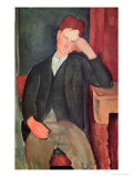 The Young Apprentice, circa 1917 Reproduction procédé giclée par Amedeo Modigliani