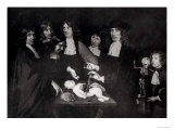 The Anatomy Lesson of Professor Frederik Ruysch circa 1683 Reproduction procédé giclée par Jan Van Neck
