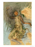 Cambodian Dancer Giclee Print by Auguste Rodin