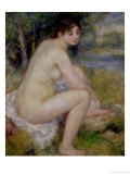 Nude in a Landscape, 1883 Giclee Print by Pierre-Auguste Renoir