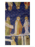 The Prophets Ezekiel, Jeremiah, Isaiah and Moses, from La Salle de La Grande Audience circa 1353 reproduction procédé giclée par Matteo di Giovanetto da Viterbo