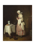 The Attentive Nurse, circa 1738 Giclee Print by Jean-Baptiste Simeon Chardin The Attentive Nurse, circa 1738 Giclee Print by Jean-Baptiste Simeon Chardin