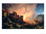 Coalbrookdale by Night, 1808 Giclee Print by Philip James De Loutherbourg