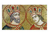 Constantine the Great and St. Helena Giclee Print