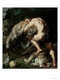 Hercules Fighting the Nemean Lion Giclee Print by Peter Paul Rubens Hercules Fighting the Nemean Lion Giclee Print by Peter Paul Rubens