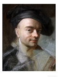Self Portrait Giclee Print by Maurice Quentin de La Tour