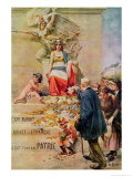 Poster for the Second Loan for National Defence Giclee Print by Alcide Theophile Robaudi