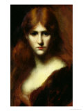 Portrait of a Woman Giclee Print by Jean-Jacques Henner