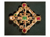 Brooch in the Form of a Greek Cross Giclee Print