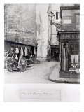Rue de La Montagne Sainte-Genevieve, Paris, 1858-78 Giclee Print by Charles Marville