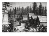Cisco, Station County of Placer, California, after a Photograph Giclee Print