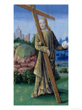 Christ with the Cross and the Orb, from the "Book of Hours of Louis D'Orleans", 1469 Giclee Print by Jean Colombe