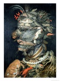 Água Impressão giclée por Giuseppe Arcimboldo Água Impressão giclée por Giuseppe Arcimboldo
