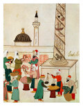 A Bazaar in Istanbul, circa 1580 Giclee Print